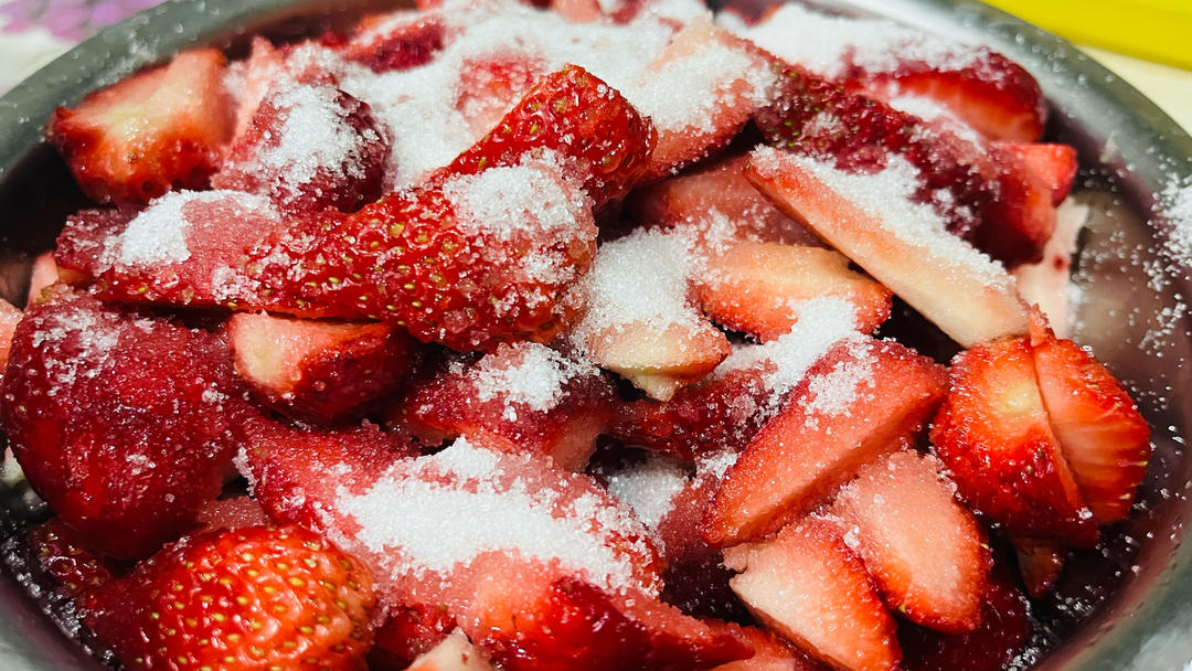 自制草莓酱