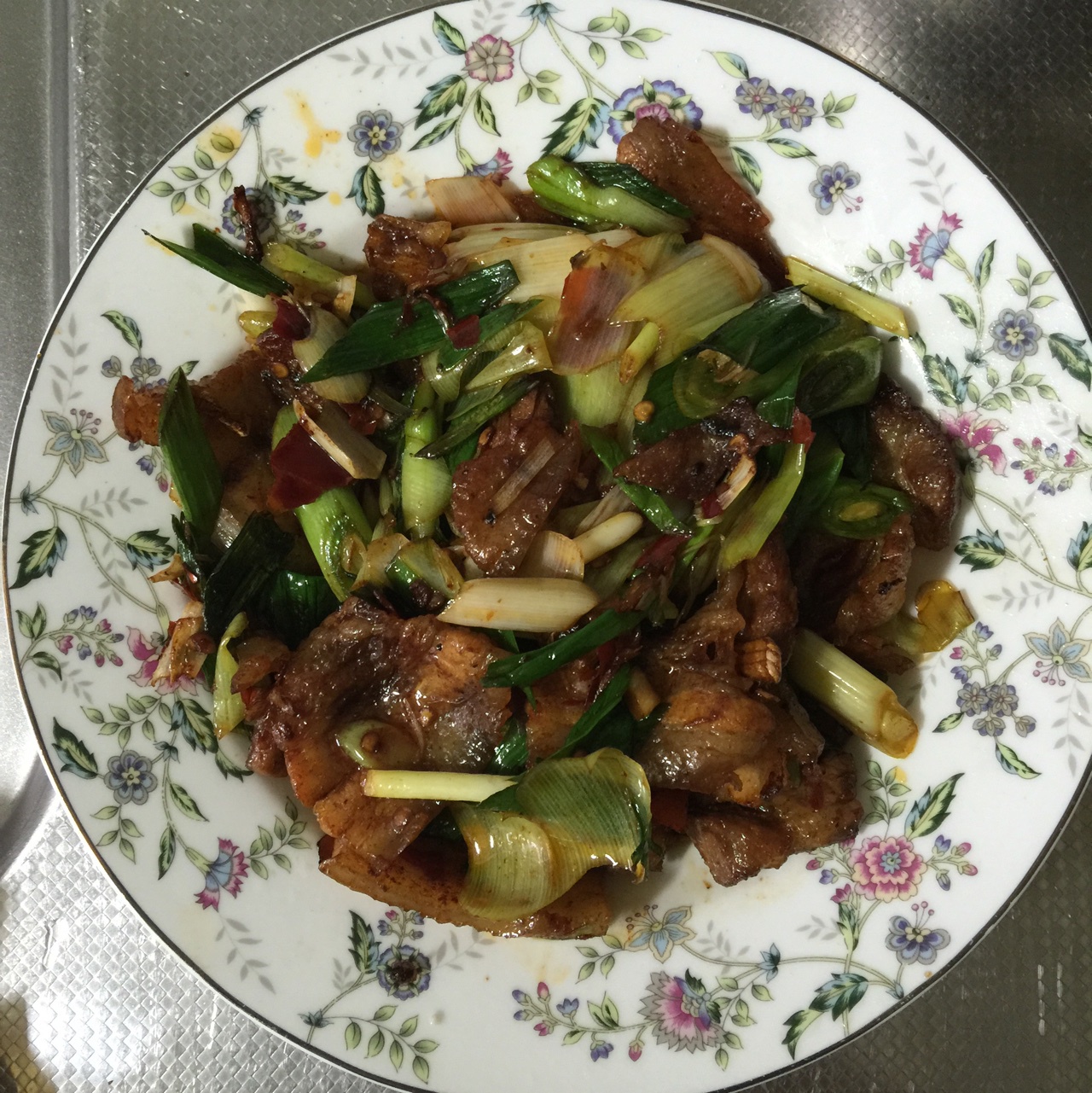 蒜苗回锅肉