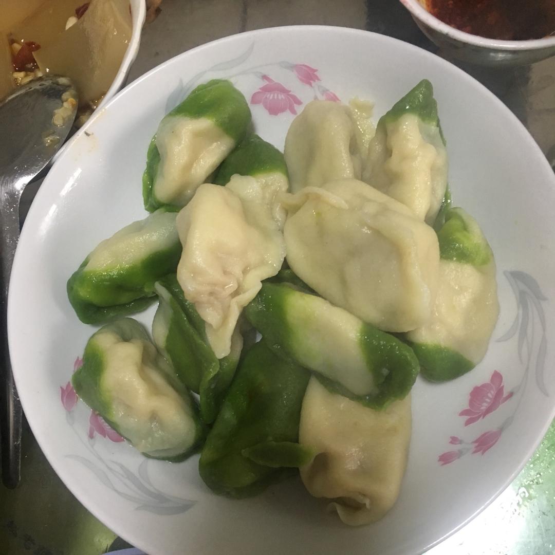 韭黄虾仁水饺