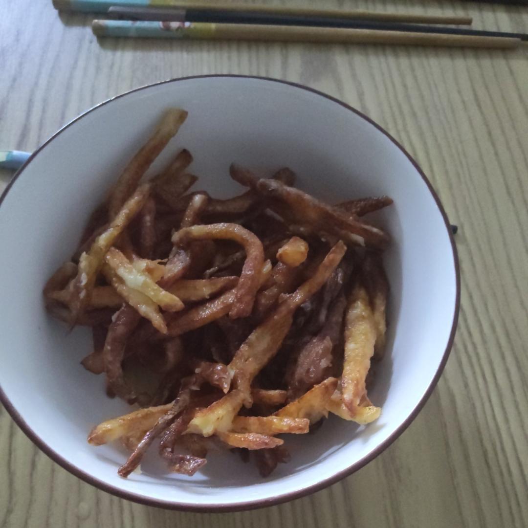 自制薯条（不用煮/不用冷冻）