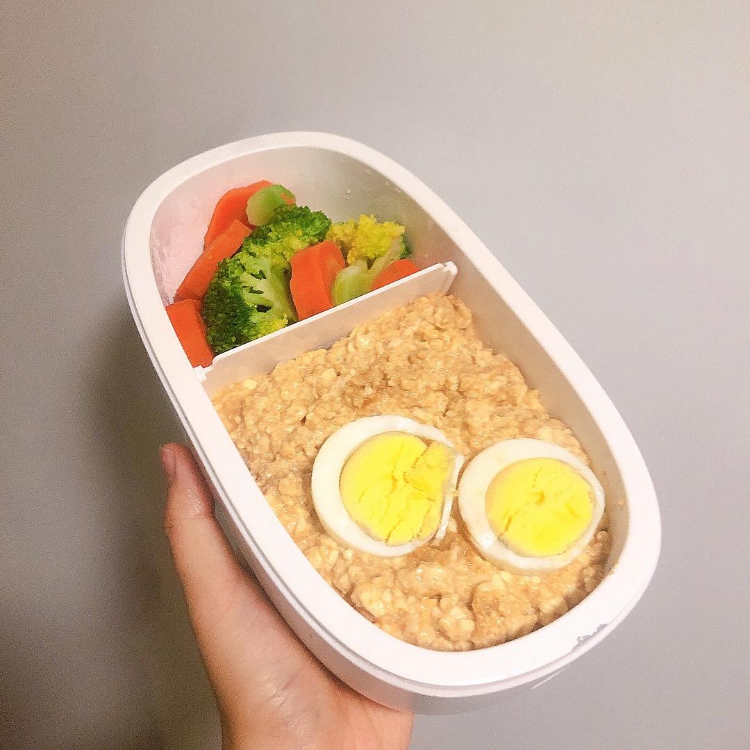 菠菜溏心蛋味噌豆腐酱拌荞麦面【健康一锅端】