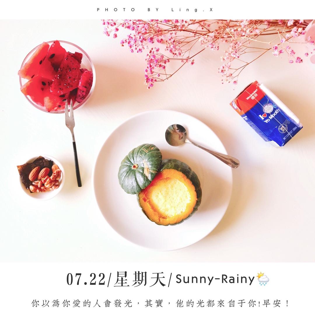 低脂健身餐-贝贝南瓜炖蛋（双皮奶）