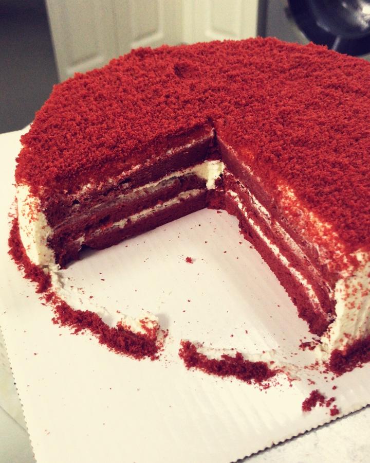 做的秋冬必备-三款口感不一的红丝绒圣诞蛋糕