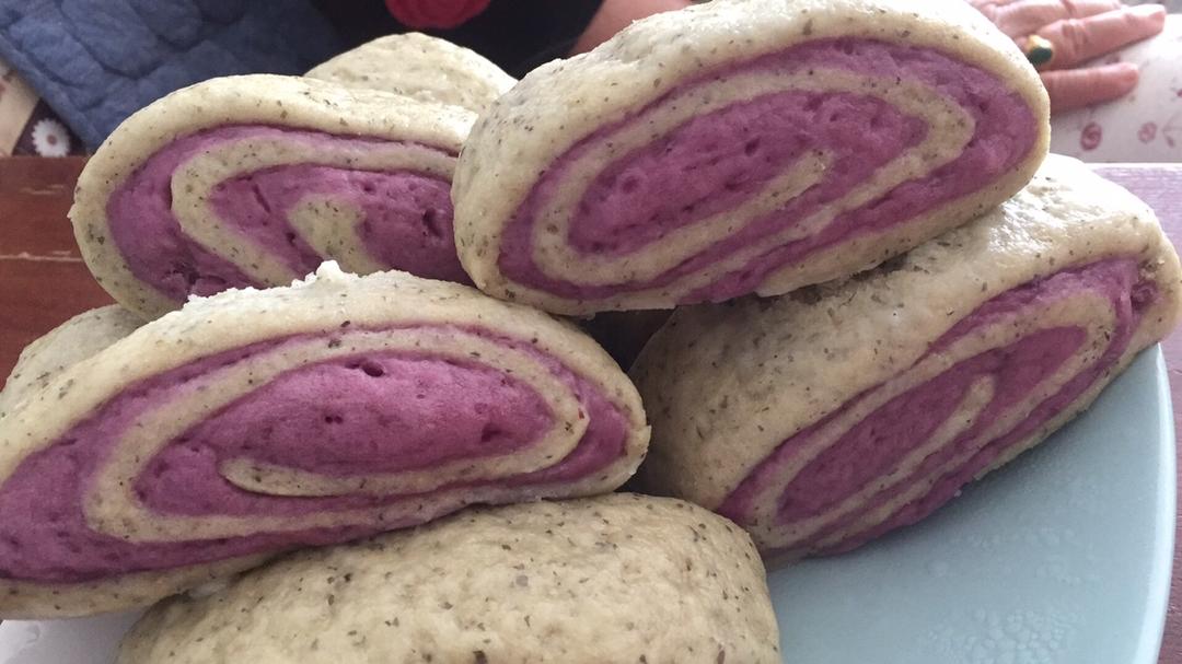 紫薯馒头