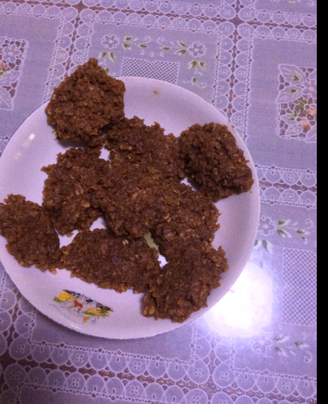 无粉无糖无油低gi燕麦饼干（微波炉版）