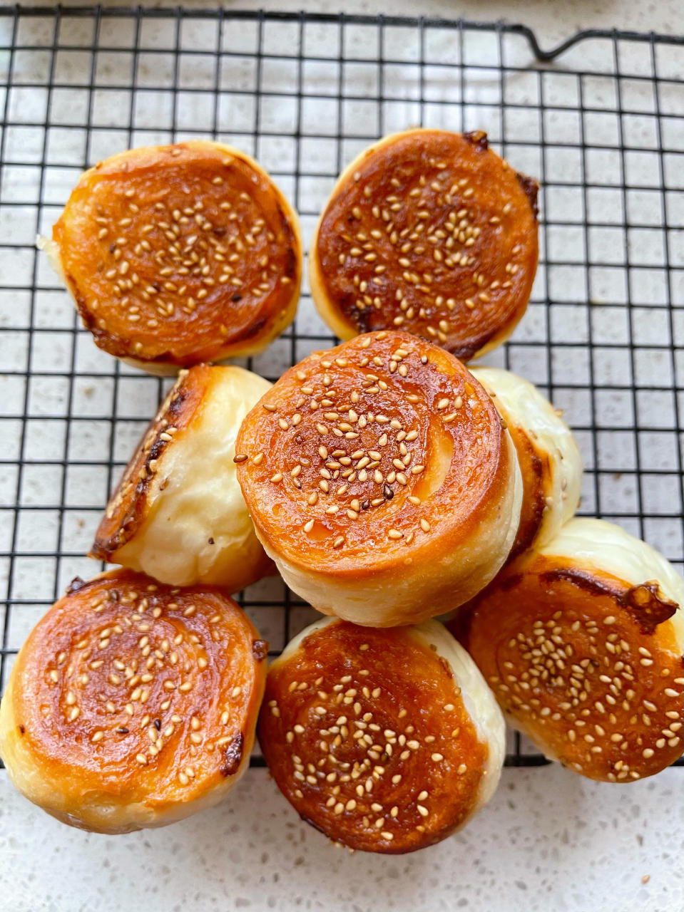 脆底蜂蜜小面包