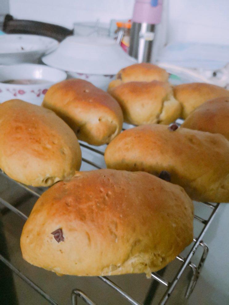 （无黄油）健康抹茶小餐包