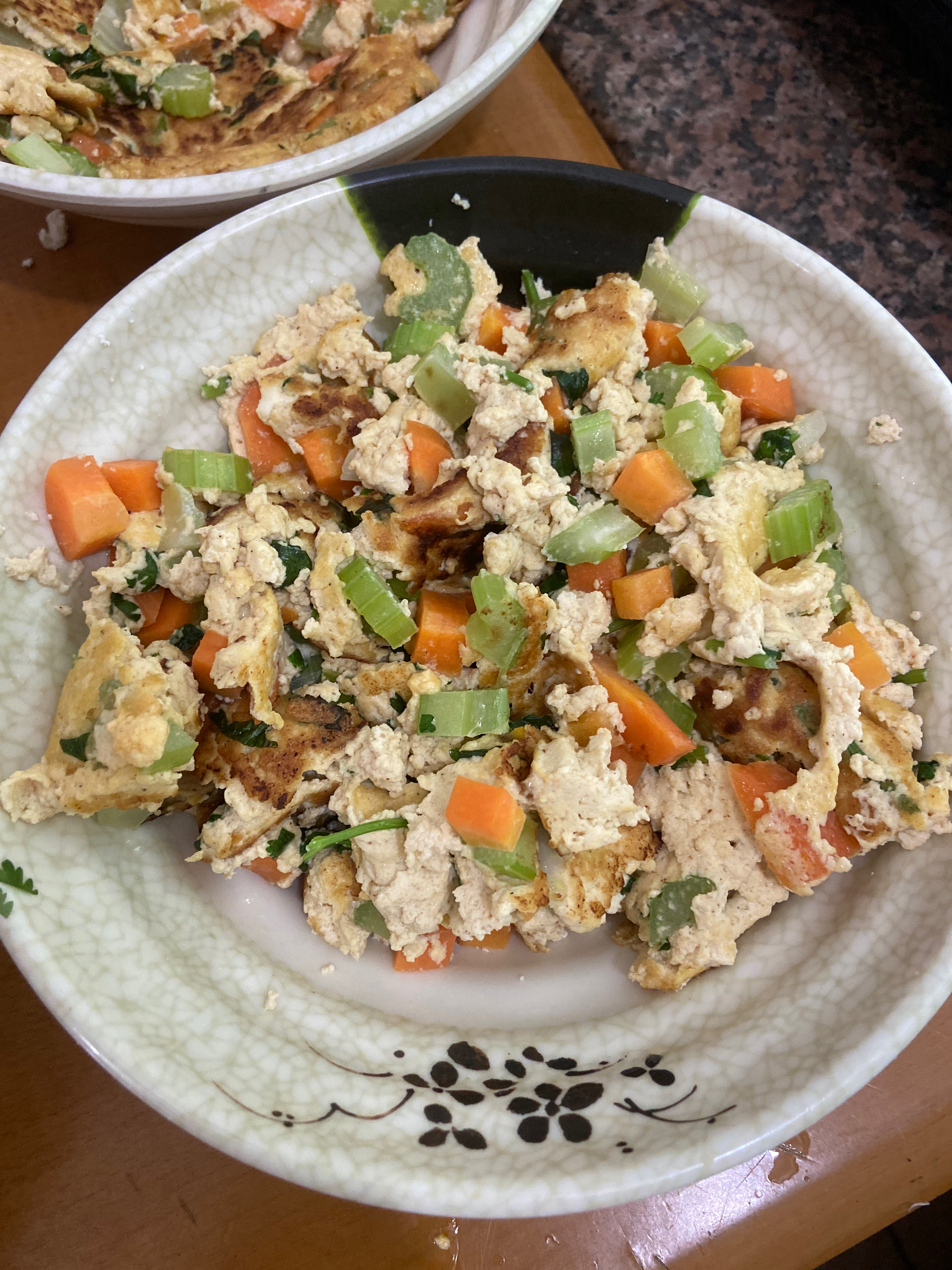🥬杂蔬豆腐煎饼🥞低脂低卡 减肥减脂 低碳主食