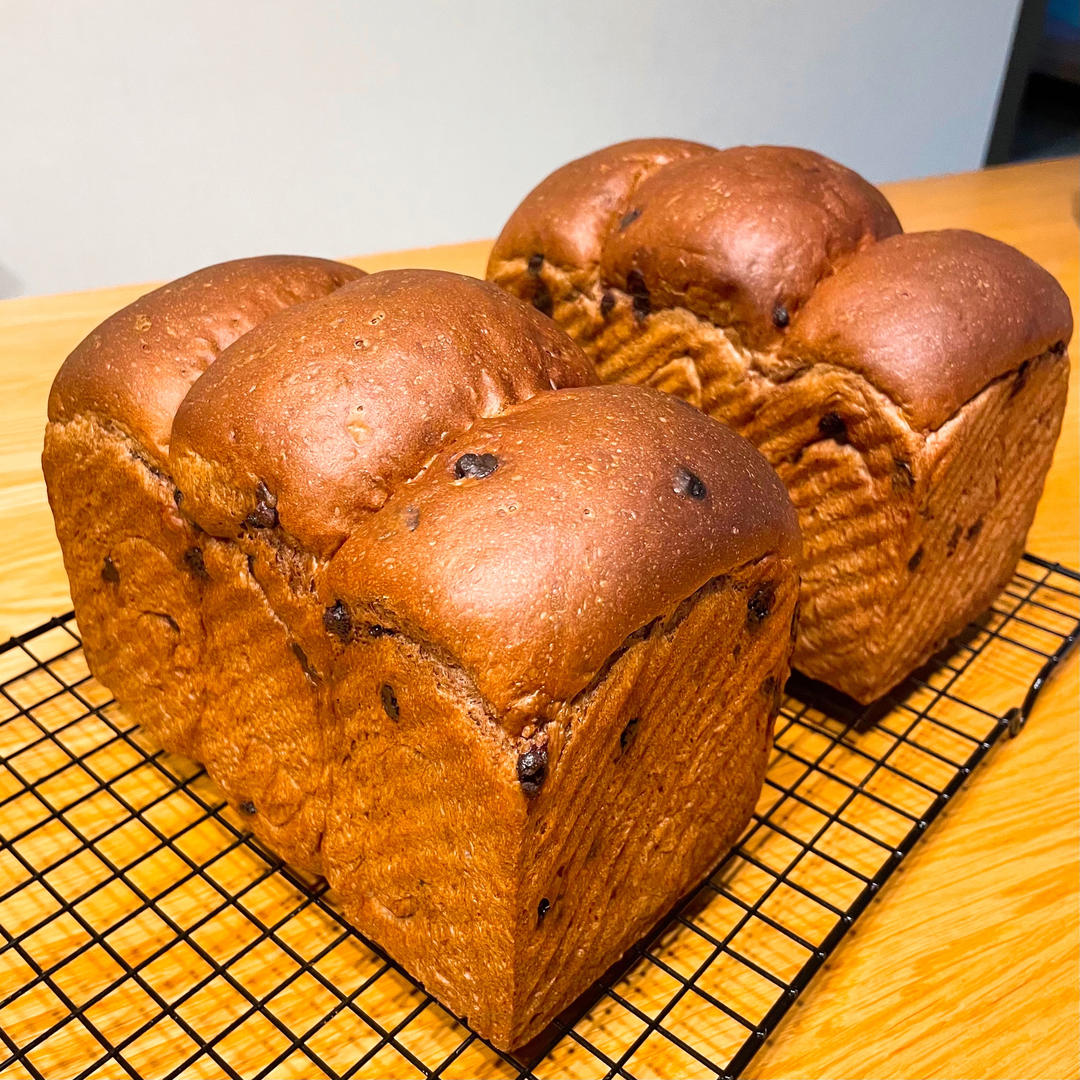 奶油巧克力吐司