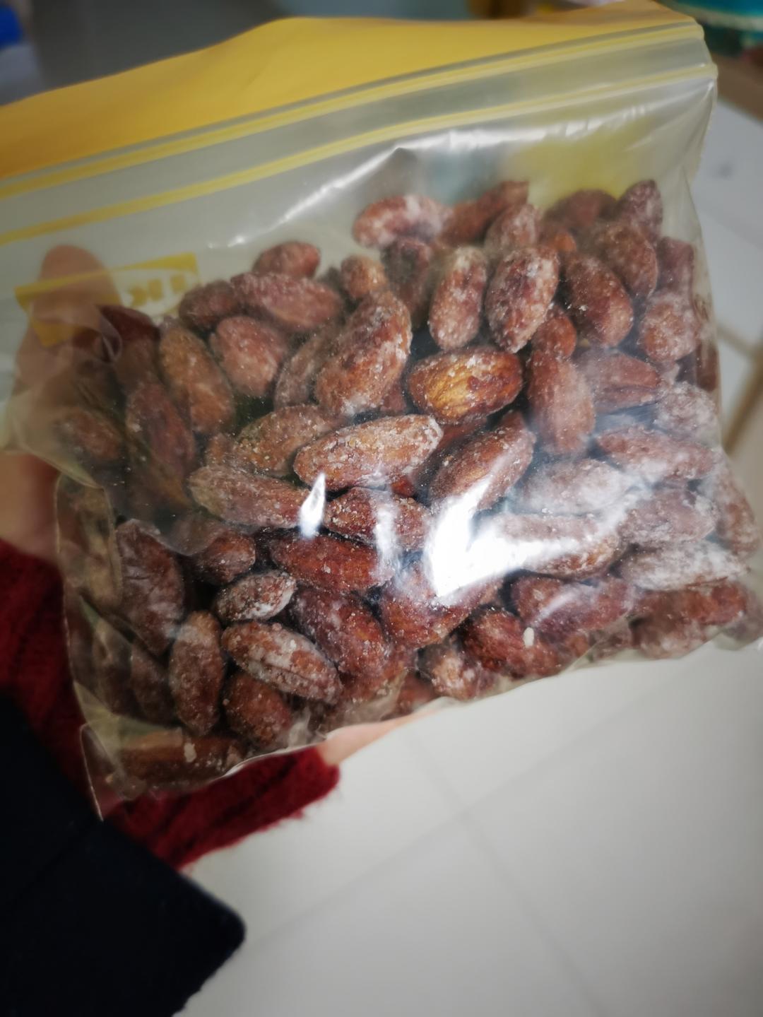 圣诞节🎄最爱的零食之一：糖炒巴旦木/杏仁