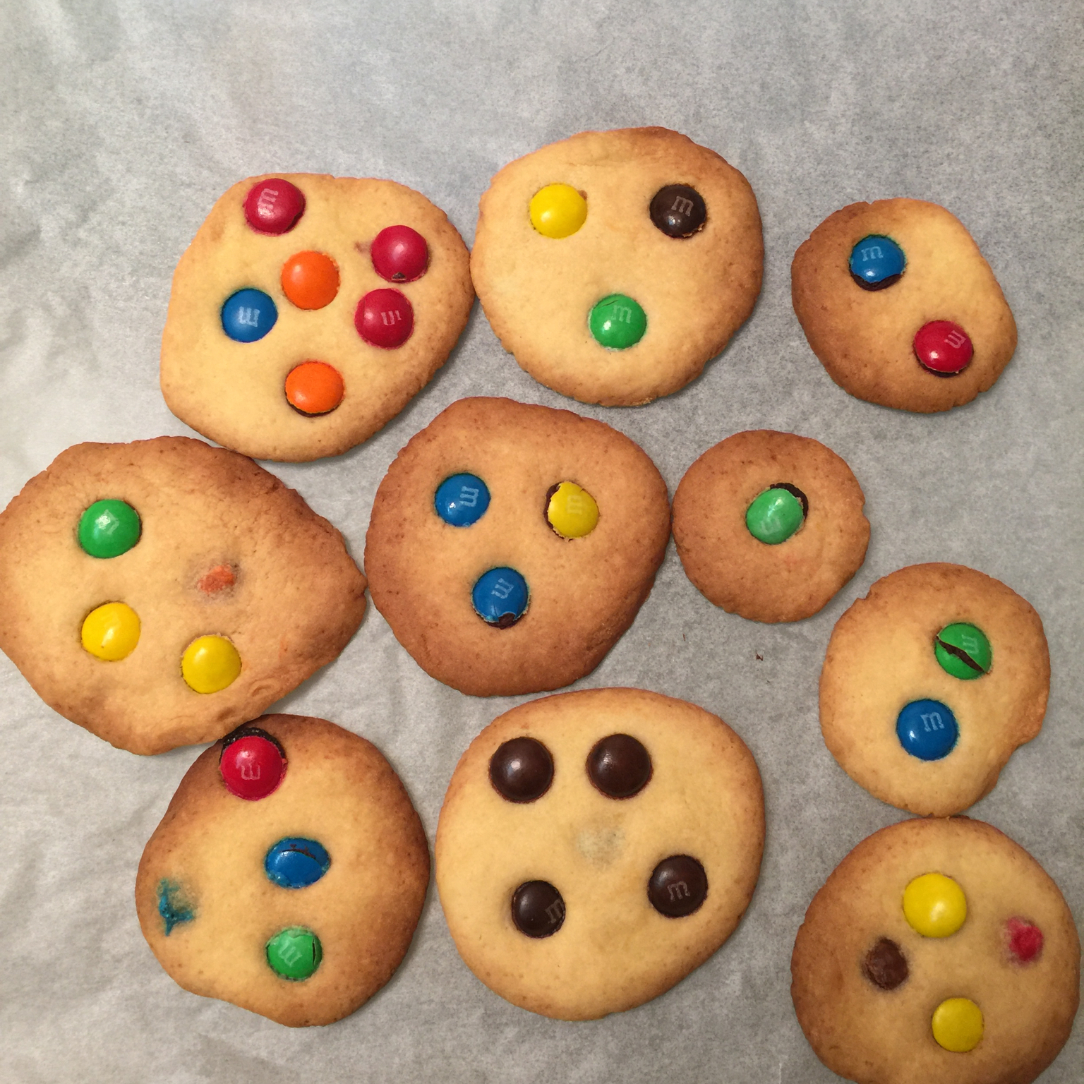 M&M's巧克力彩豆曲奇