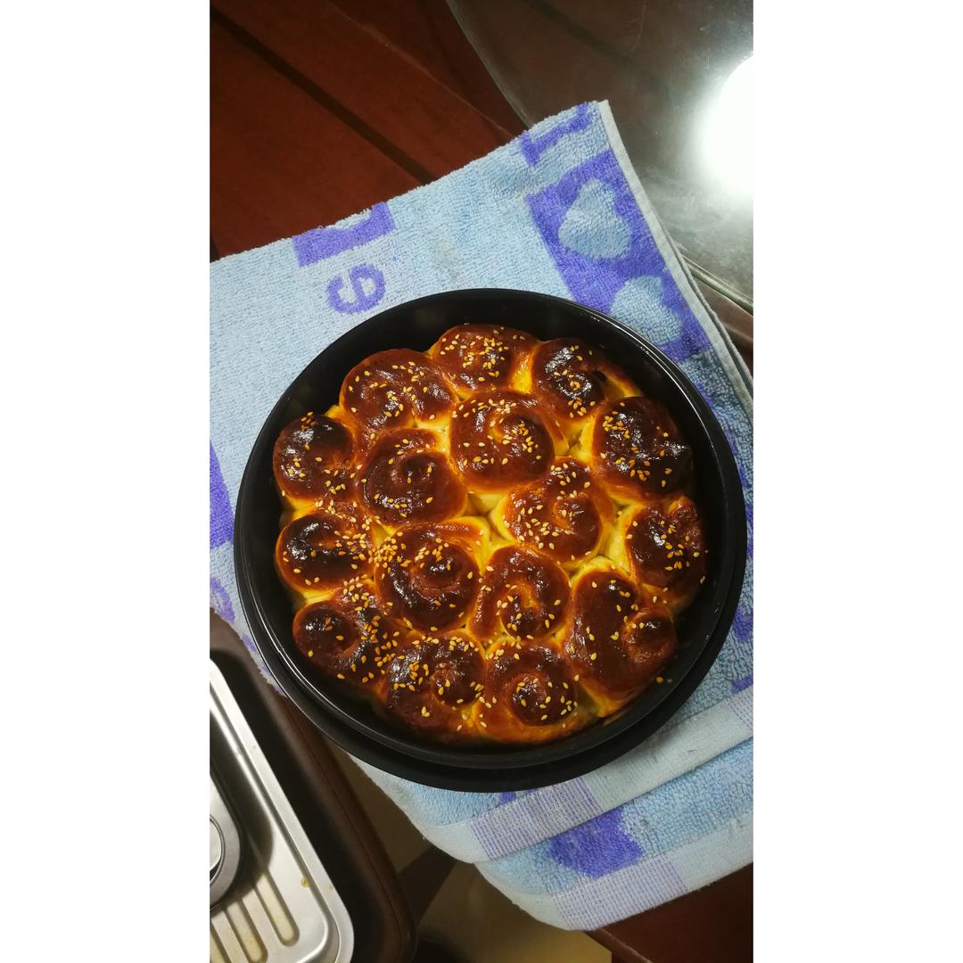 奶油蜂蜜小面包