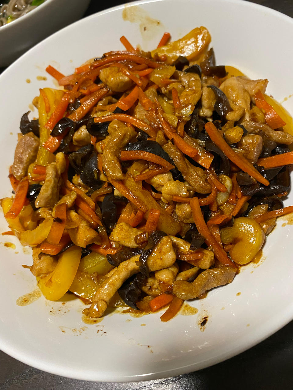 米饭杀手🍚改良版鱼香肉丝🍚不辣版