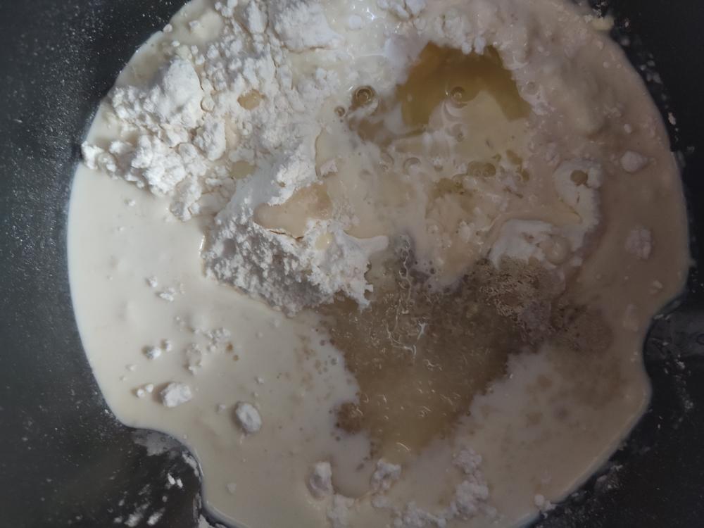 纯奶手撕吐司的做法 步骤1