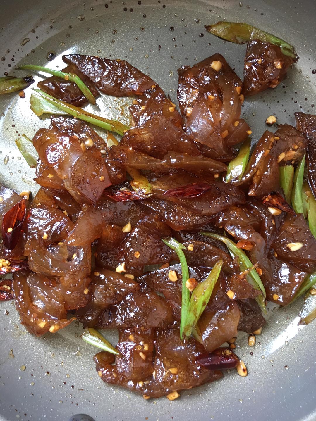 西芹炒苕粉