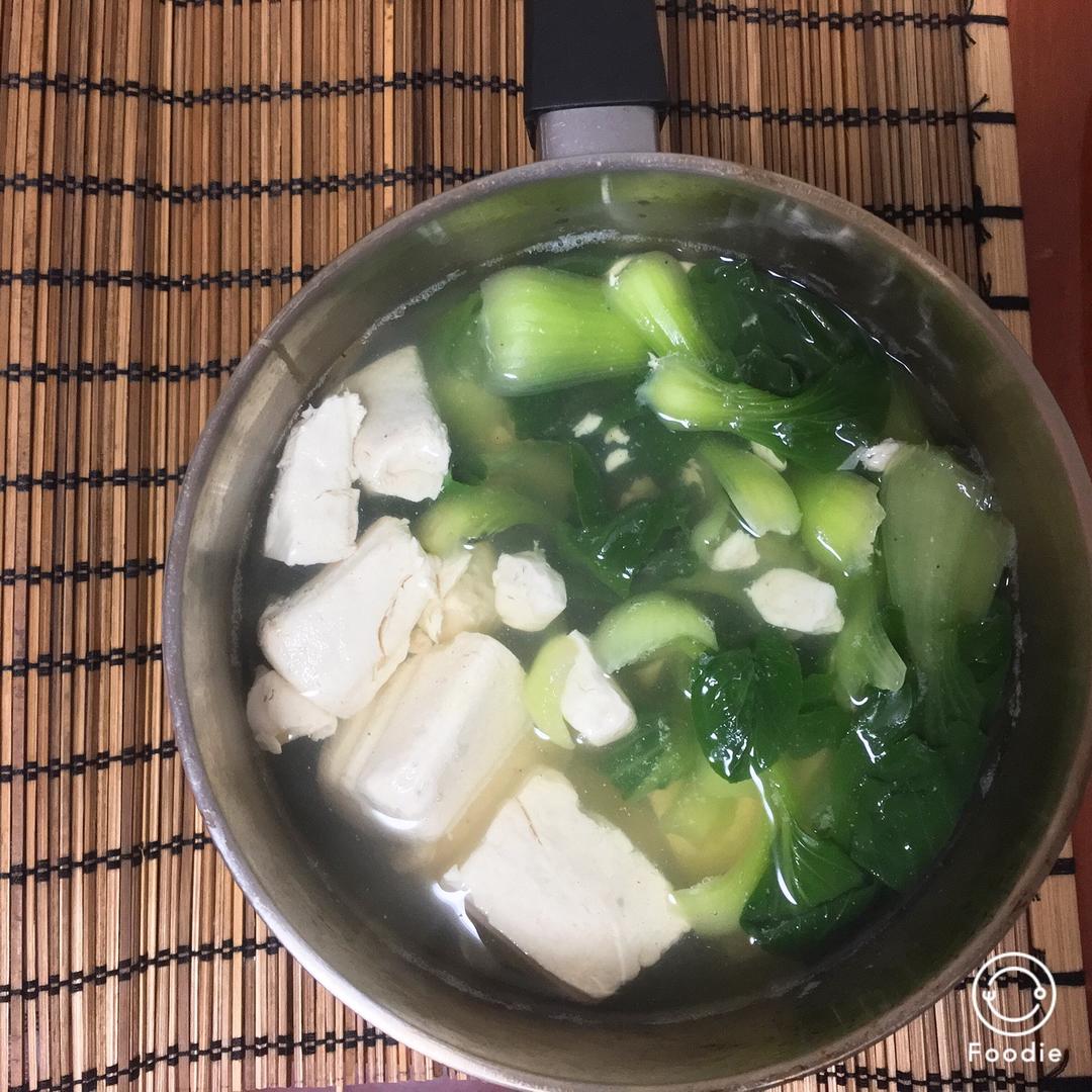 青菜豆腐汤