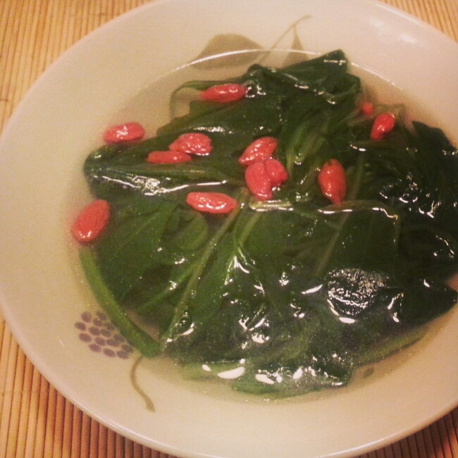 荠菜排骨汤