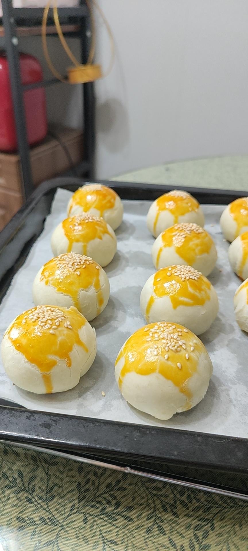 蛋黄酥（步骤超详细，新手适用）