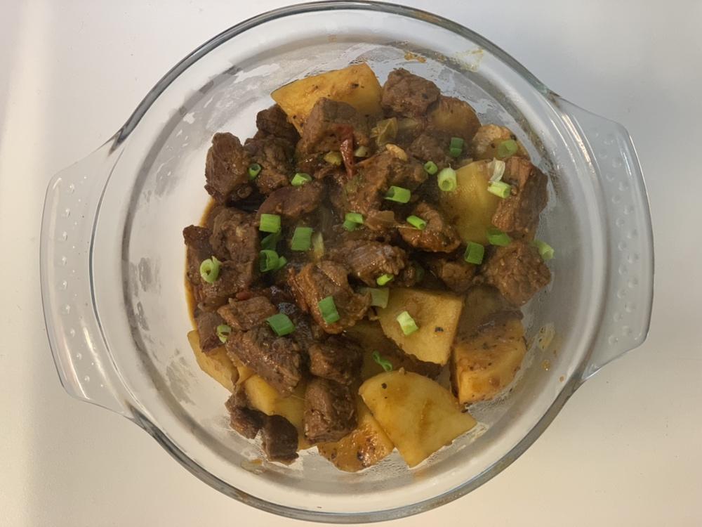 土豆炖牛肉