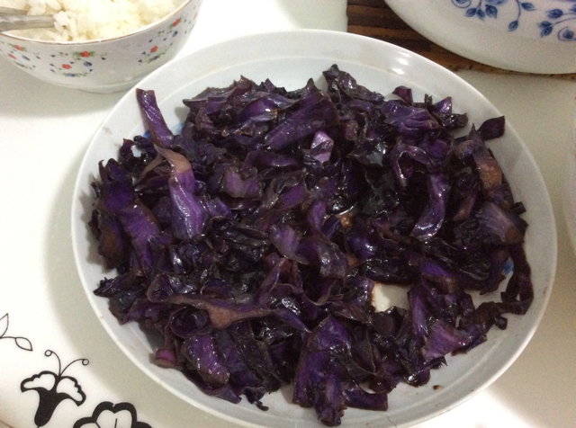 醋溜紫甘蓝