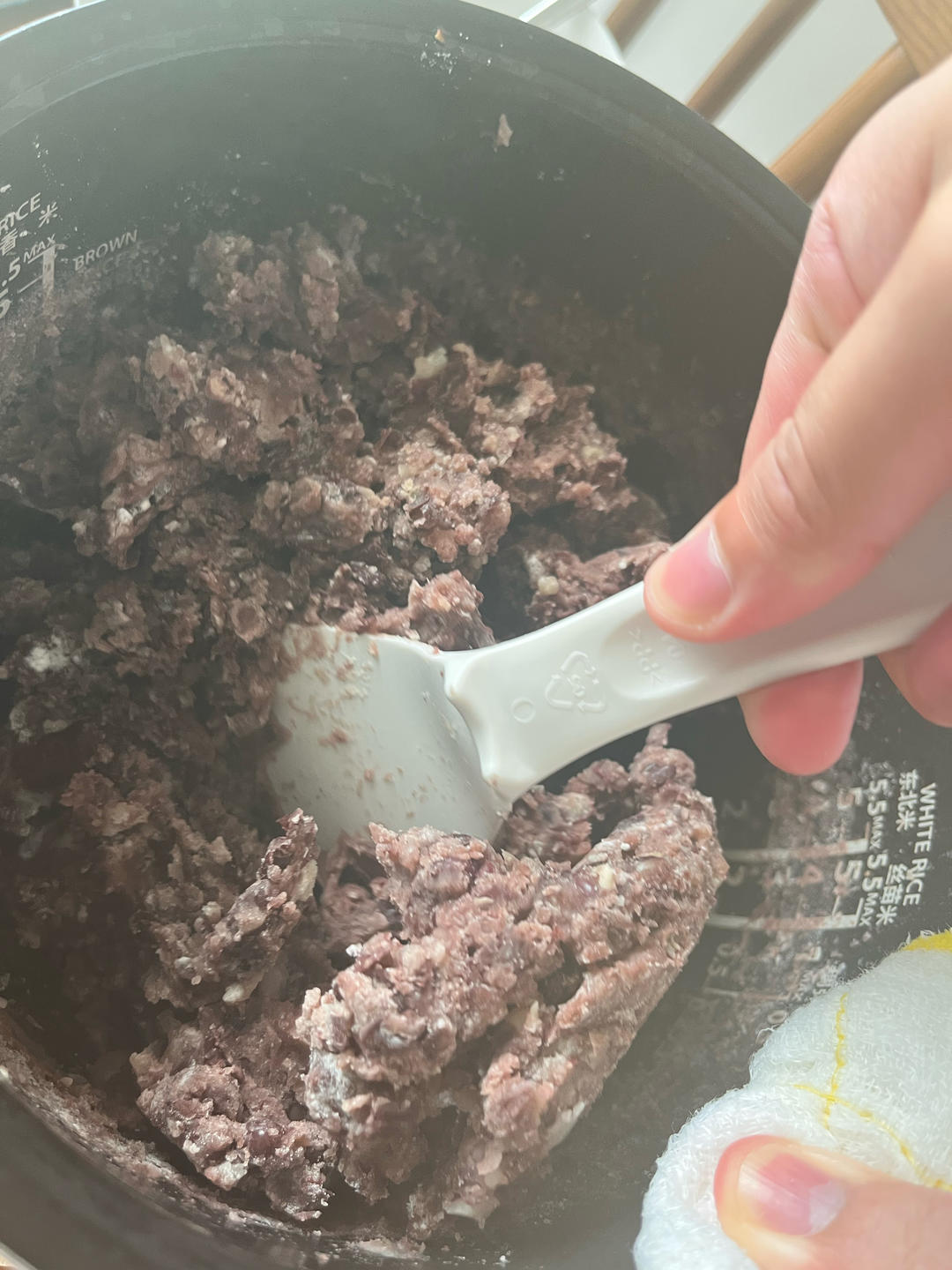 红豆面糕