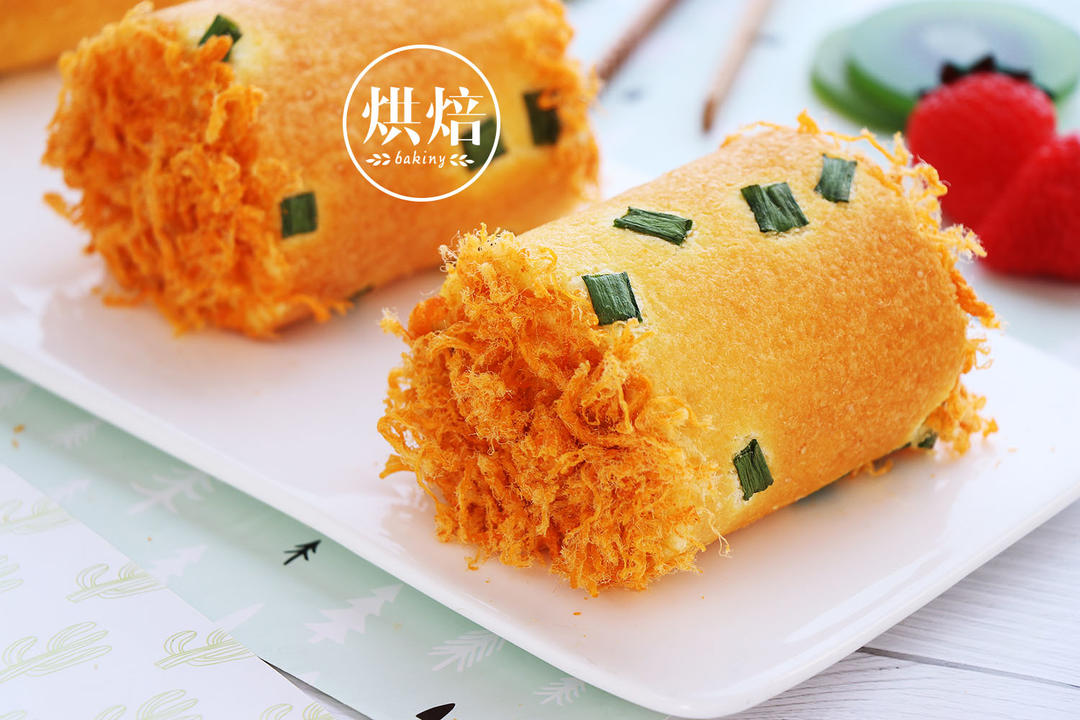 肉松芝士蛋糕卷