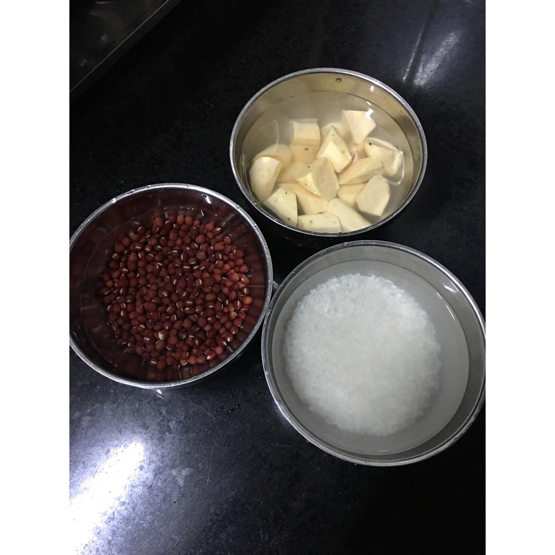 红枣红豆蕃薯粥