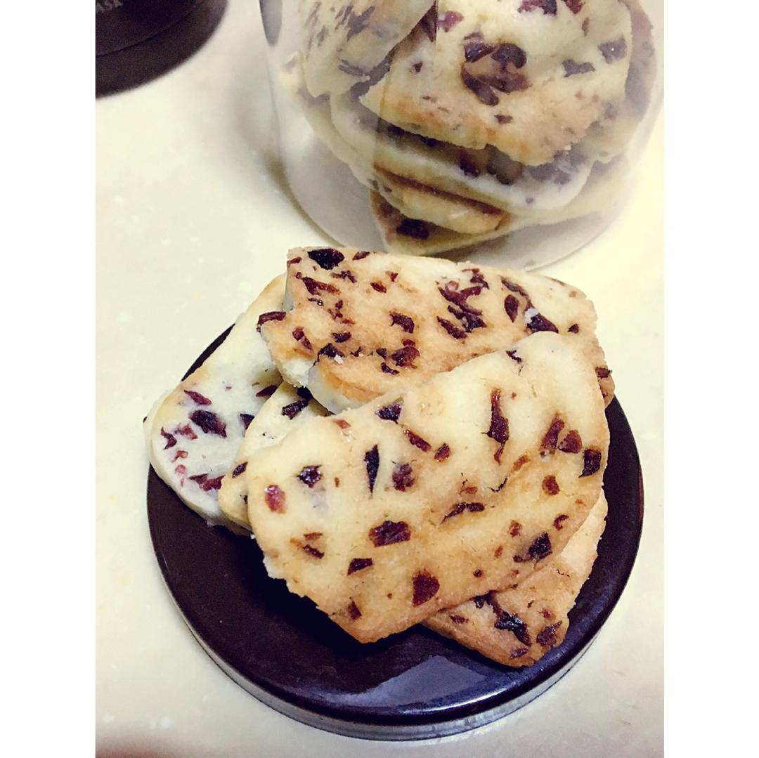 微波炉和平底锅版「蔓越莓饼干」