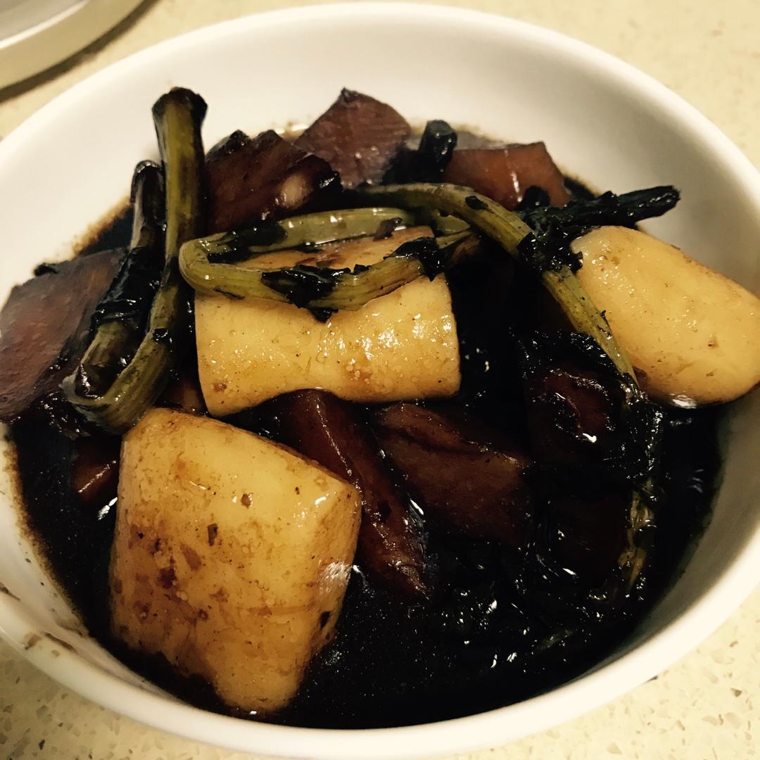 bella0305做的大头菜烤年糕