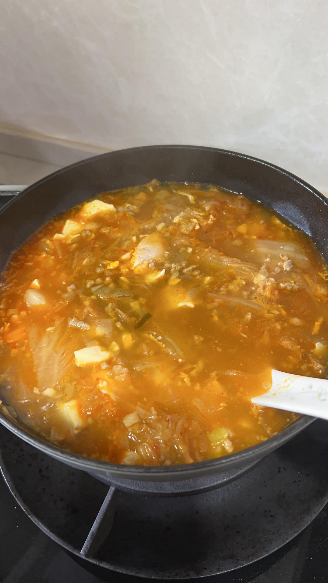 韩国大妈亲授— 韩式泡菜豆腐汤