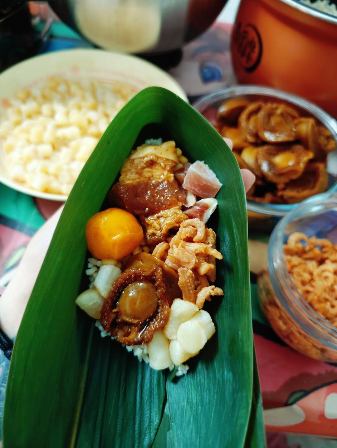 端午#金牌家宴#-海鲜粽