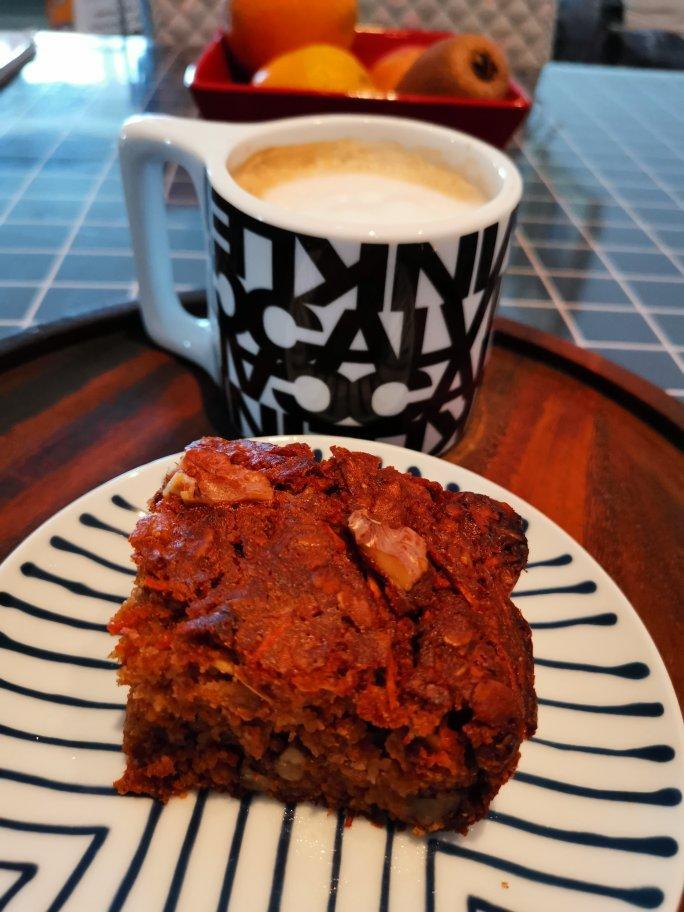胡萝卜燕麦蛋糕carrot oat cake