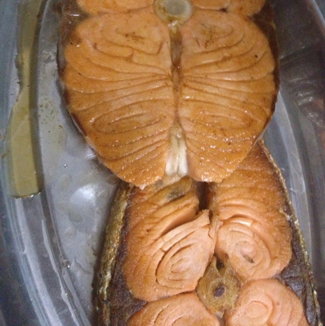 香煎三文鱼