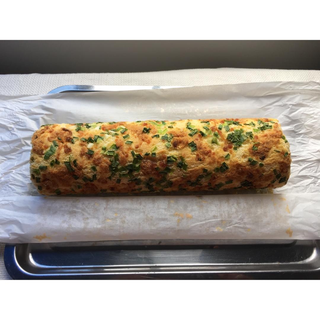 香葱肉松蛋糕卷