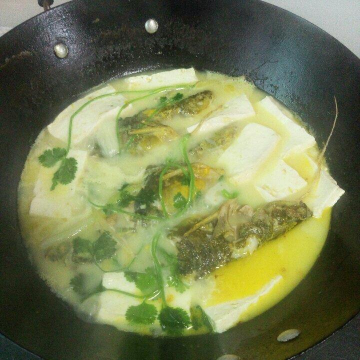 黄骨鱼豆腐汤