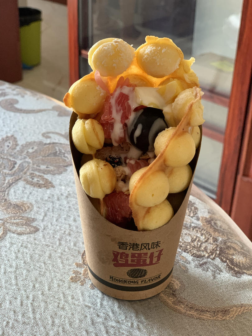 鼎鼎大名的鸡蛋仔原来这么简单，在家也能做