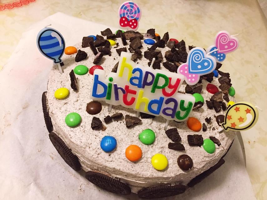 咸奶油奥利奥生日蛋糕