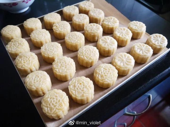 老式月饼（不加转化糖浆的酥皮月饼）