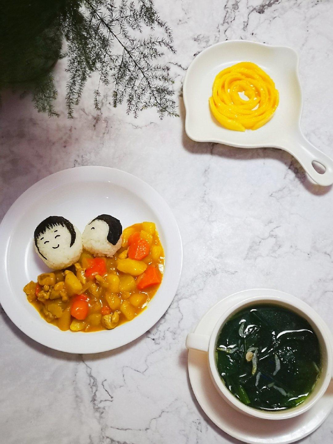 基础版土豆咖喱饭