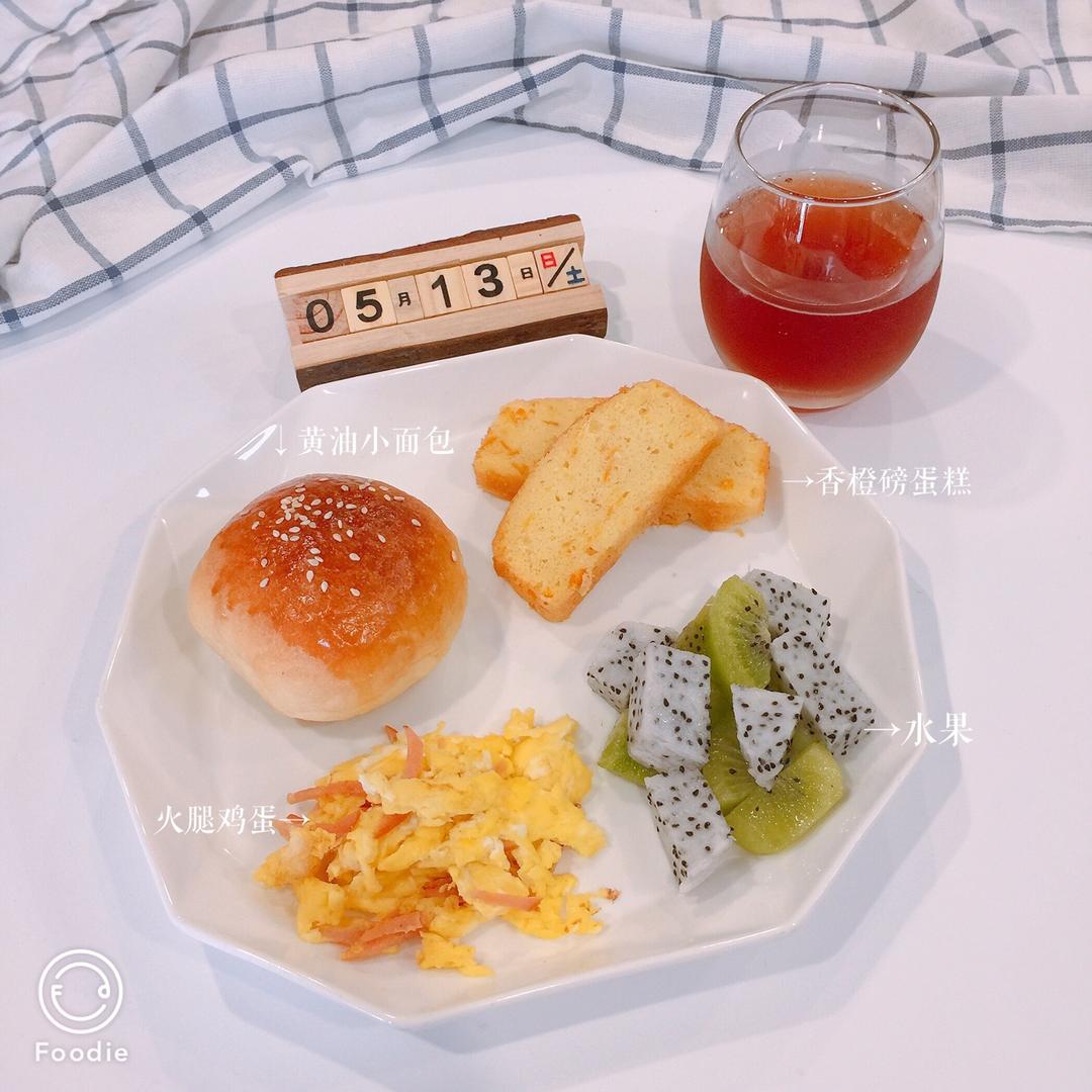 奶油面包卷【黄油】