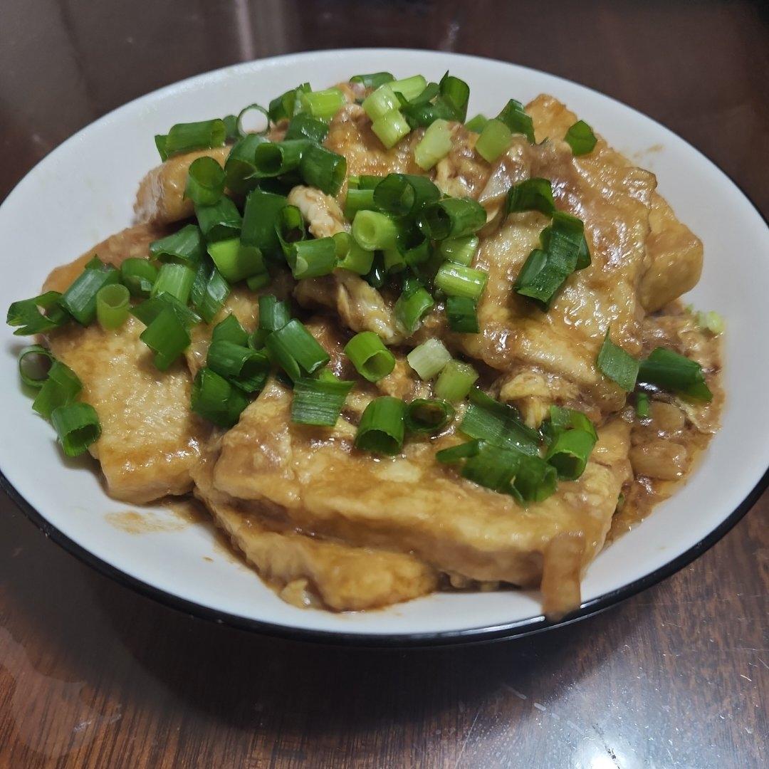 蒜香煎豆腐 炒鸡无敌美味