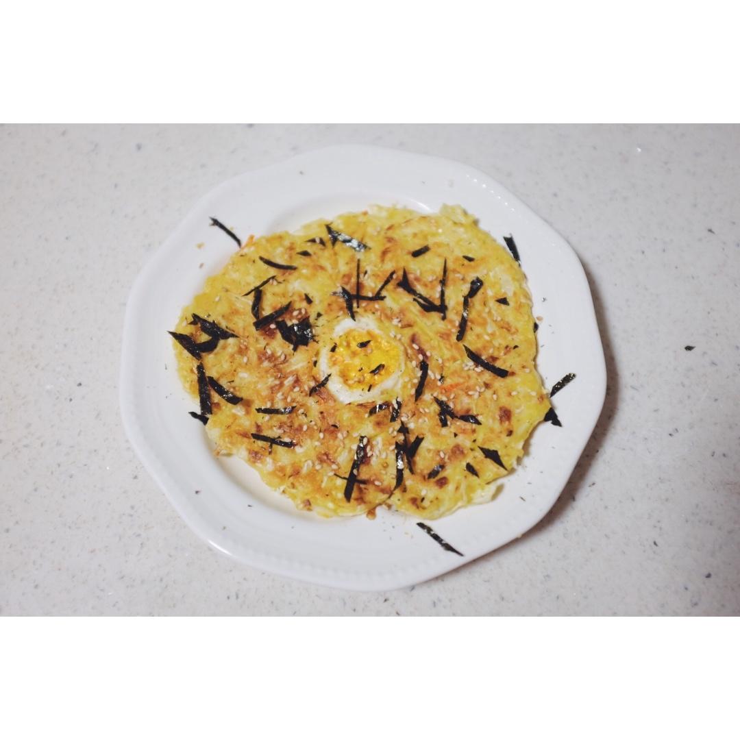 吃不胖的包菜抱蛋（日式家庭大阪烧抱蛋）减肥菜谱第一弹.营养美味.低碳水.降脂减肥.