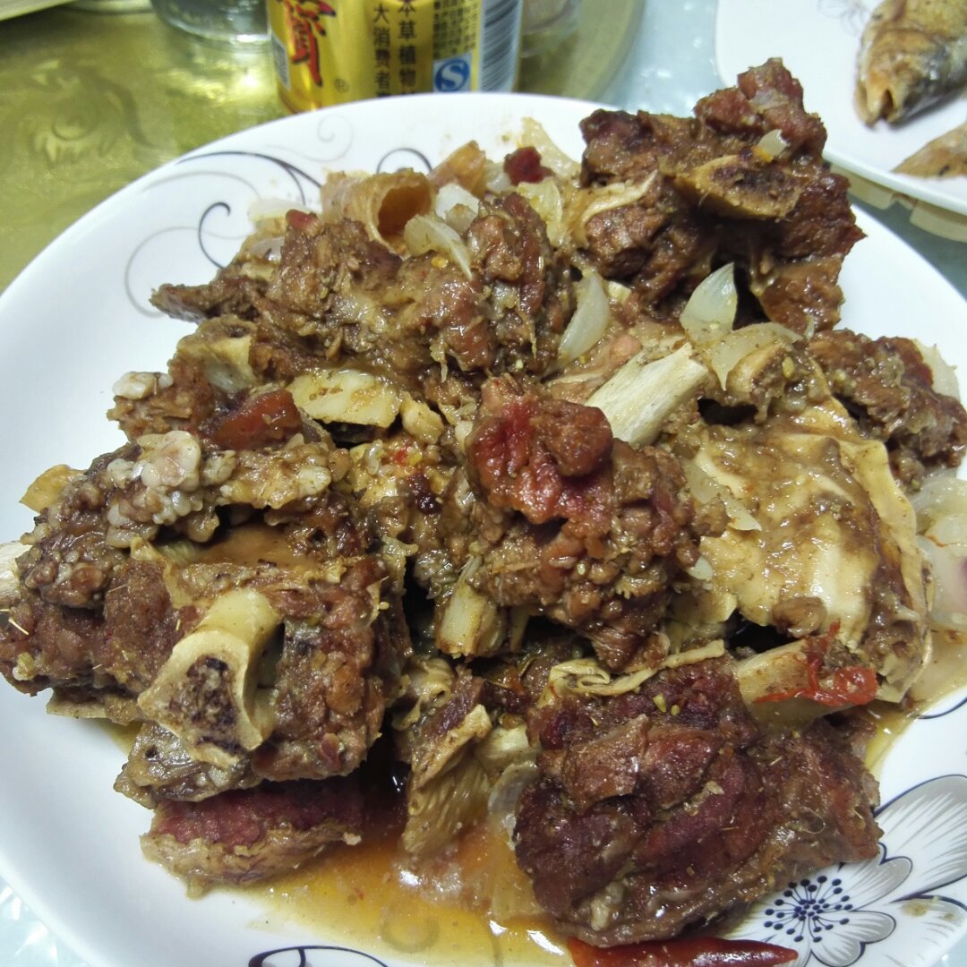 风铃絮语做的干锅孜然牛排骨