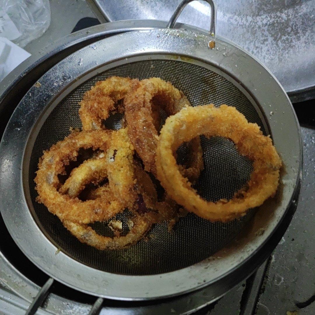 炸洋葱圈
