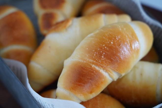 【北鼎烤箱食谱】日式海盐可颂面包的做法