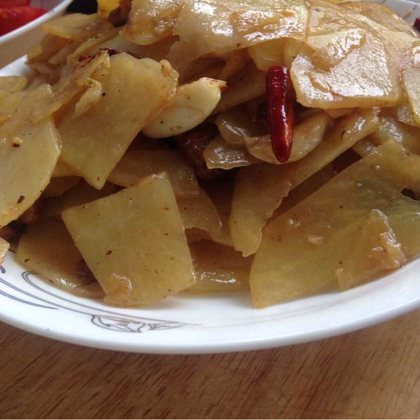 朴素的土豆片