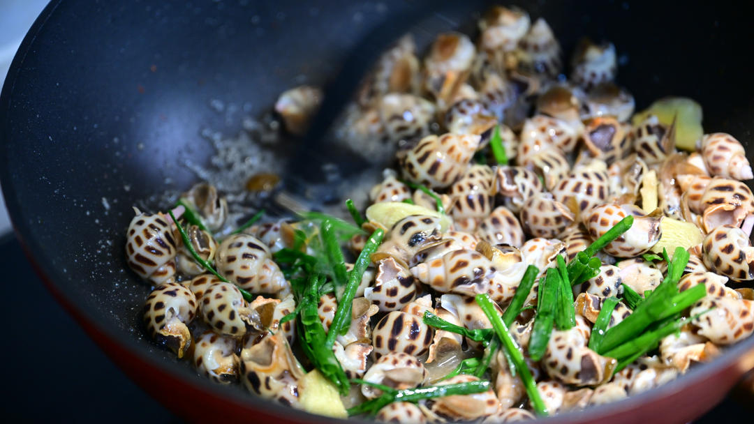 美味快手的盐焗花螺