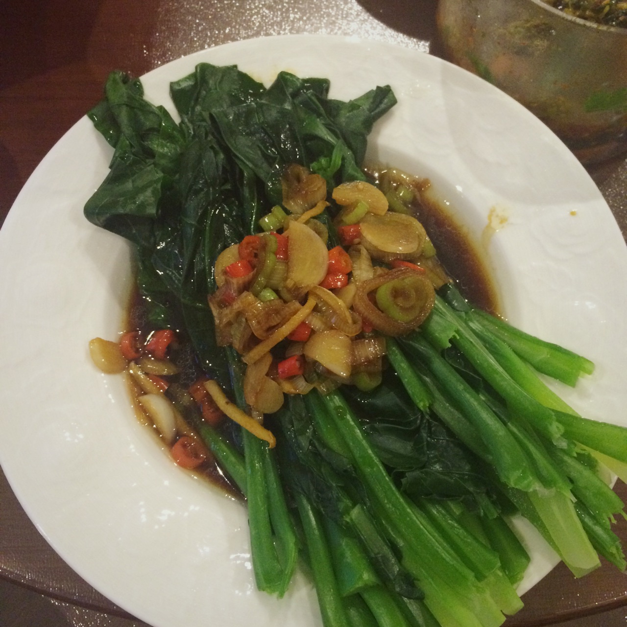 白灼芥兰