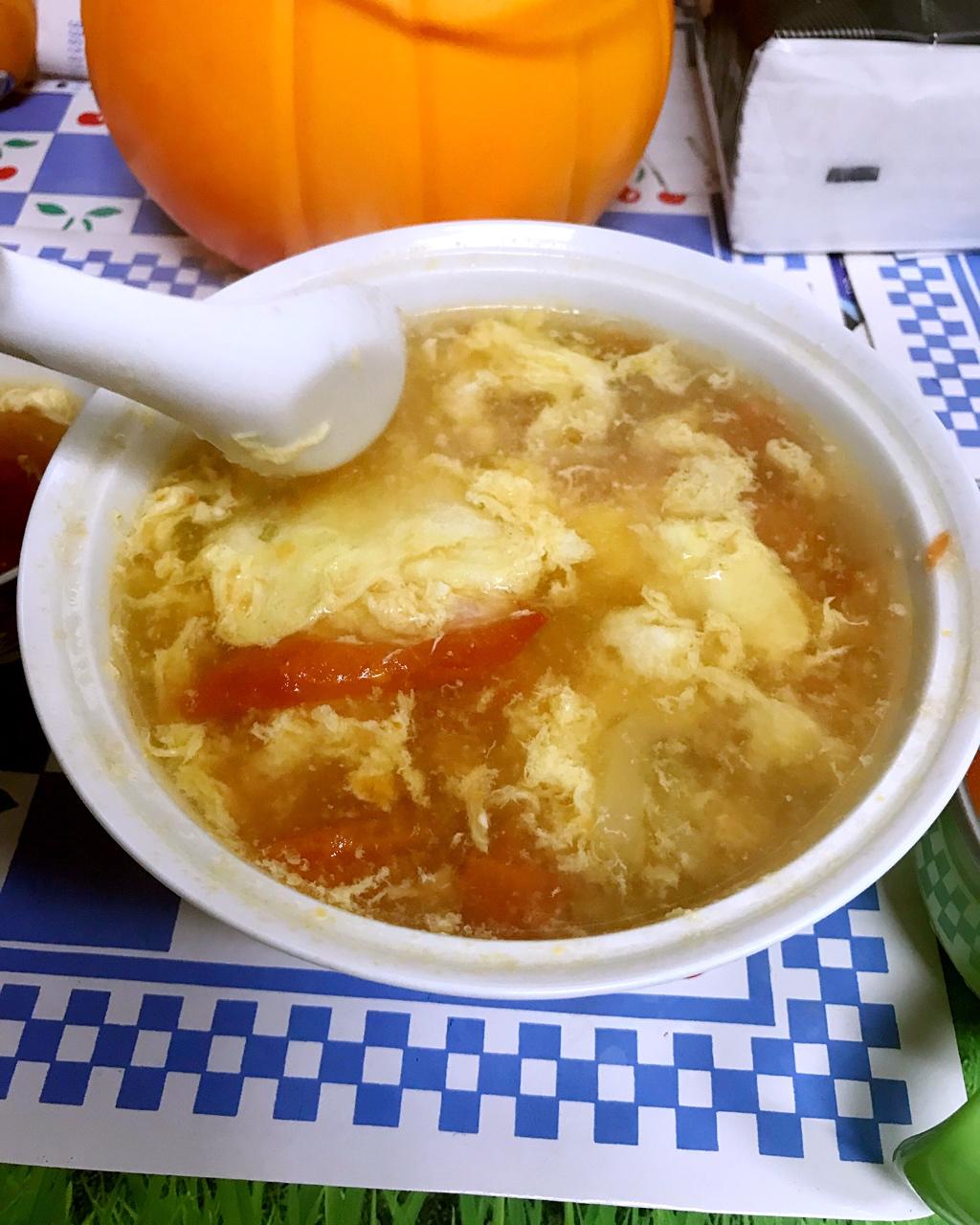 好喝到爆的西红柿鸡蛋汤