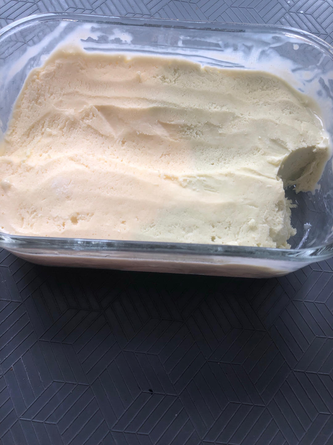 无淡奶油的冰淇淋